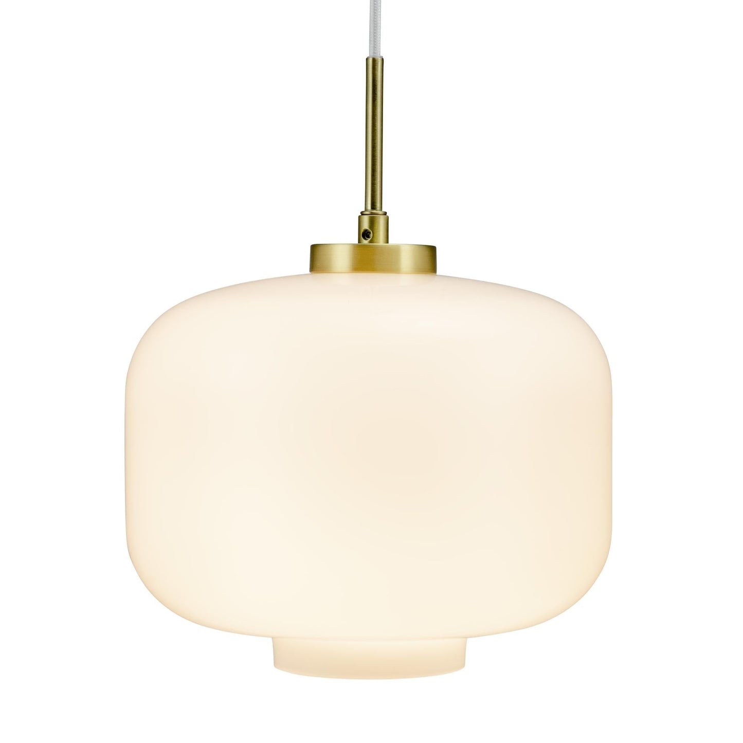 Dyberg Larsen ARP Pendant Opal/ Matt Brass Ø25cm