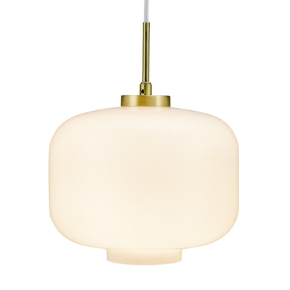 Dyberg Larsen ARP Pendant Opal/ Matt Brass Ø25cm