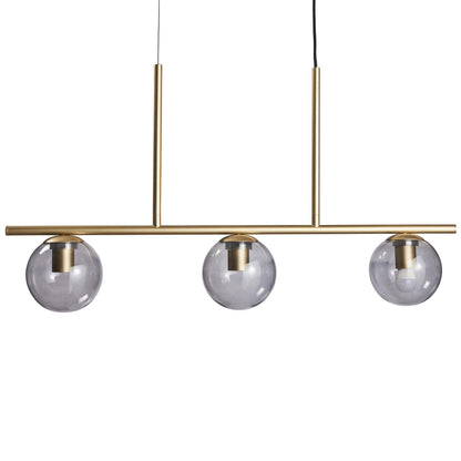 Dyberg Larsen Sophia Pendant Smoke/ Brass