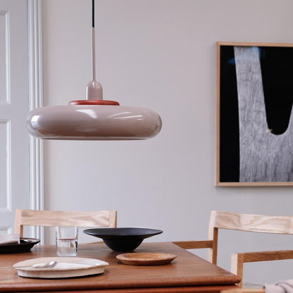 Dyberg Larsen Planet Pendant With Ring Latte
