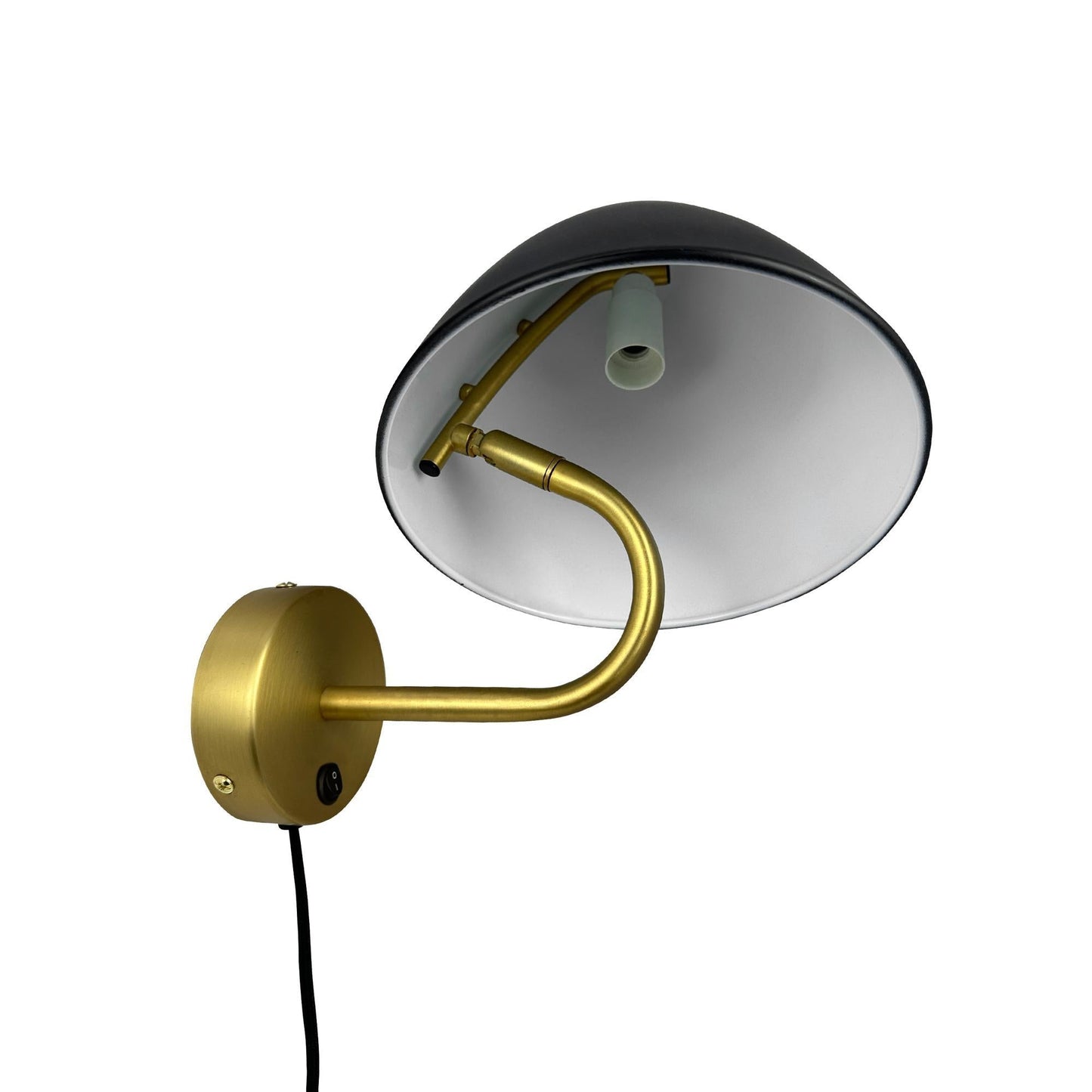 Dyberg Larsen Oulu Wall Lamp Black/ Brass