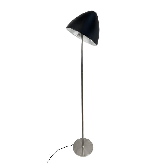 Dyberg Larsen Oulu Floor Lamp Black/ Brushed Steel