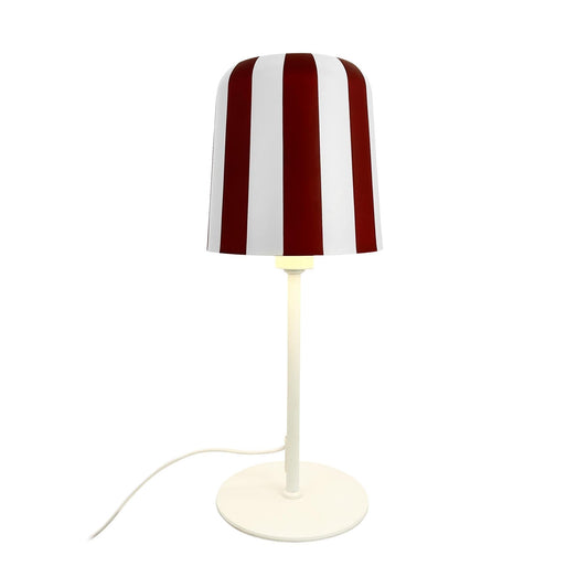 Dyberg Larsen Gry Table Lamp Dark Red/ White