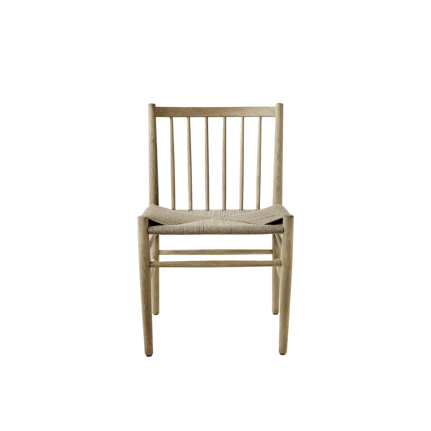 FDB Furniture J80 Dining Chair Oiled Oak/Natural Seat