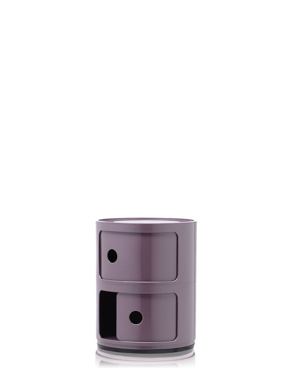 Componibili storage unit, 2 modules, purple