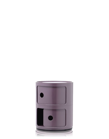 Componibili storage unit, 2 modules, purple