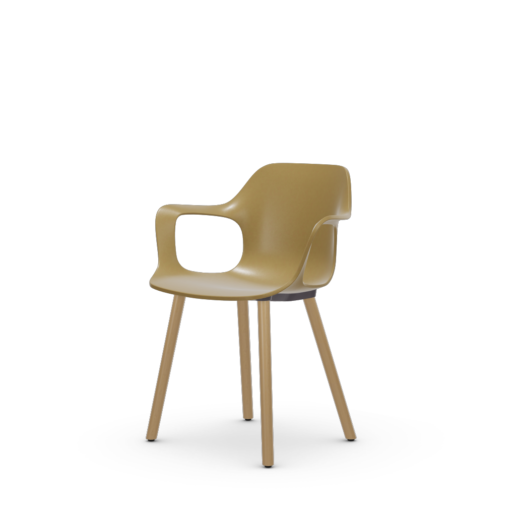 HAL RE Armchair Wood (without seat upholstery).