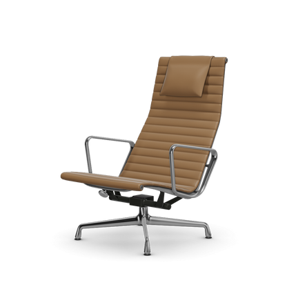 Aluminium Chair EA 124 – Lounge (Cover material - Fabric Leather)