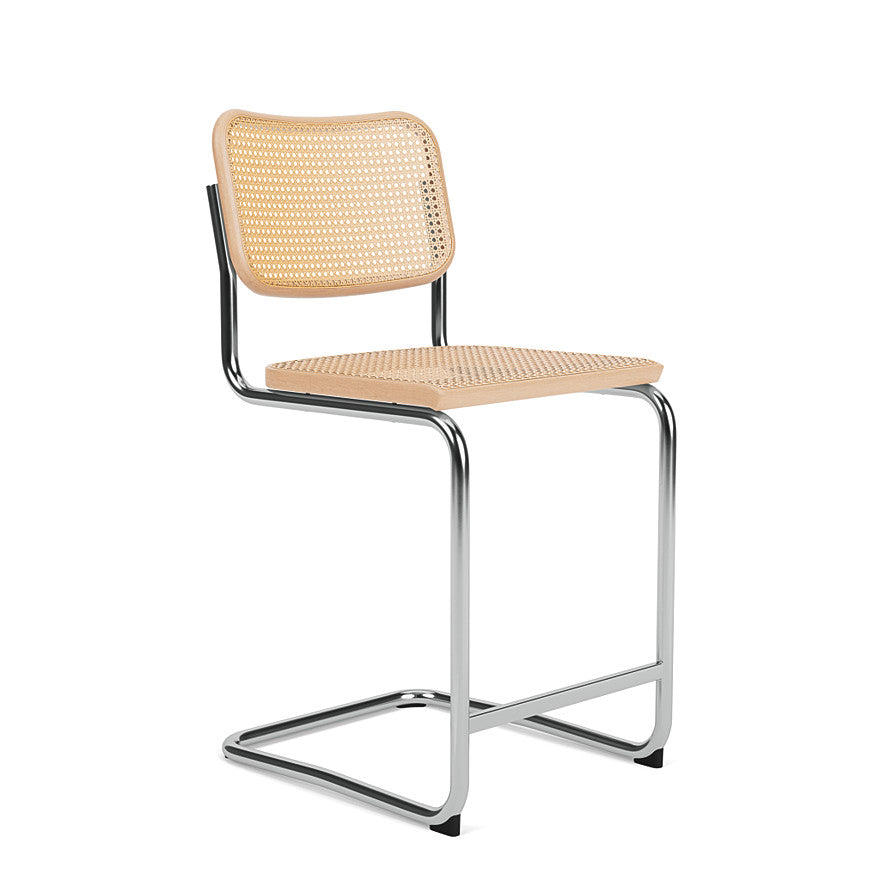 Ceska - Cantilever Vienna Straw Stool.
