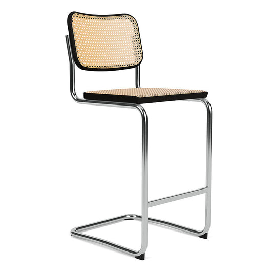 Ceska - Cantilever Vienna Straw Stool.
