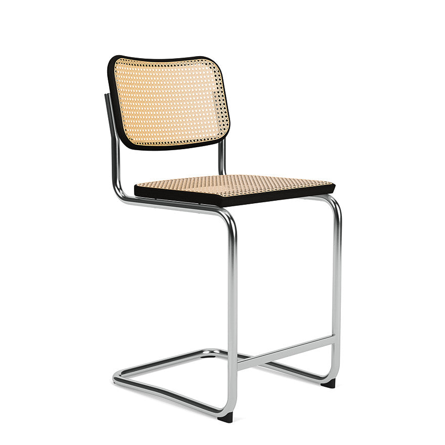 Ceska - Cantilever Vienna Straw Stool.