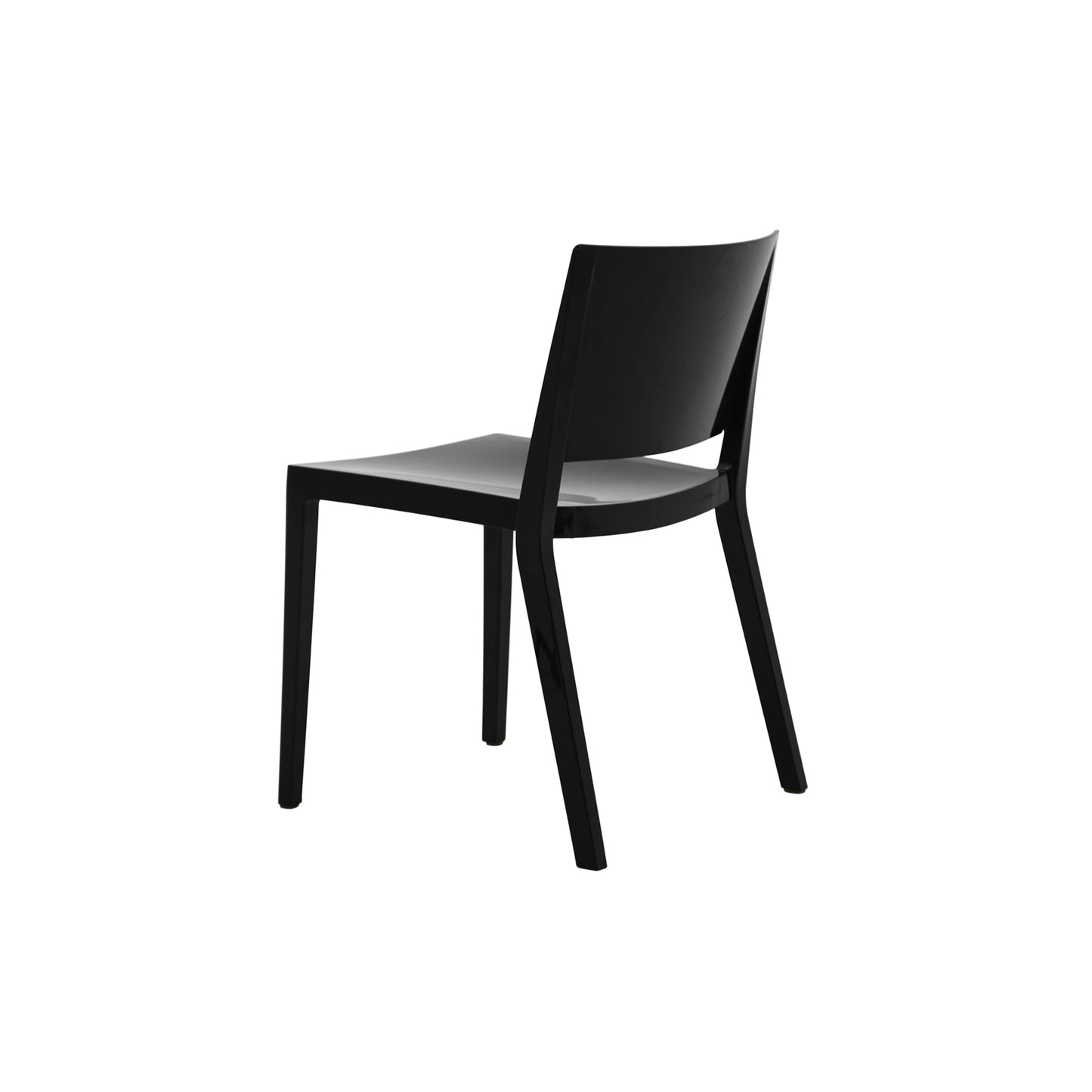 [Vintage/In-Store Immediate Shipping] Kartell Lizz Chair / Glossy Black - Kim's Collection