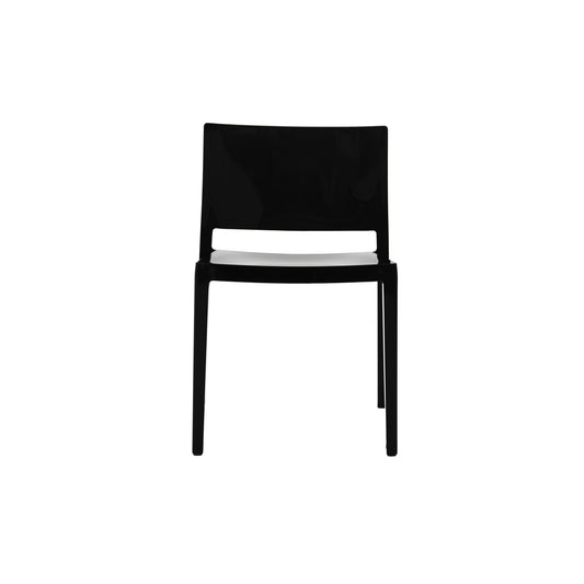 [Vintage/In-Store Immediate Shipping] Kartell Lizz Chair / Glossy Black - Kim's Collection