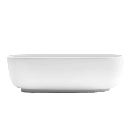 HOMEY - Freestanding oval Cristalplant® bathtub