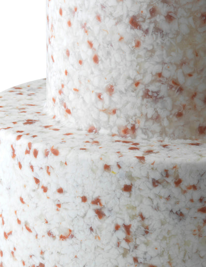 Bit stool, white