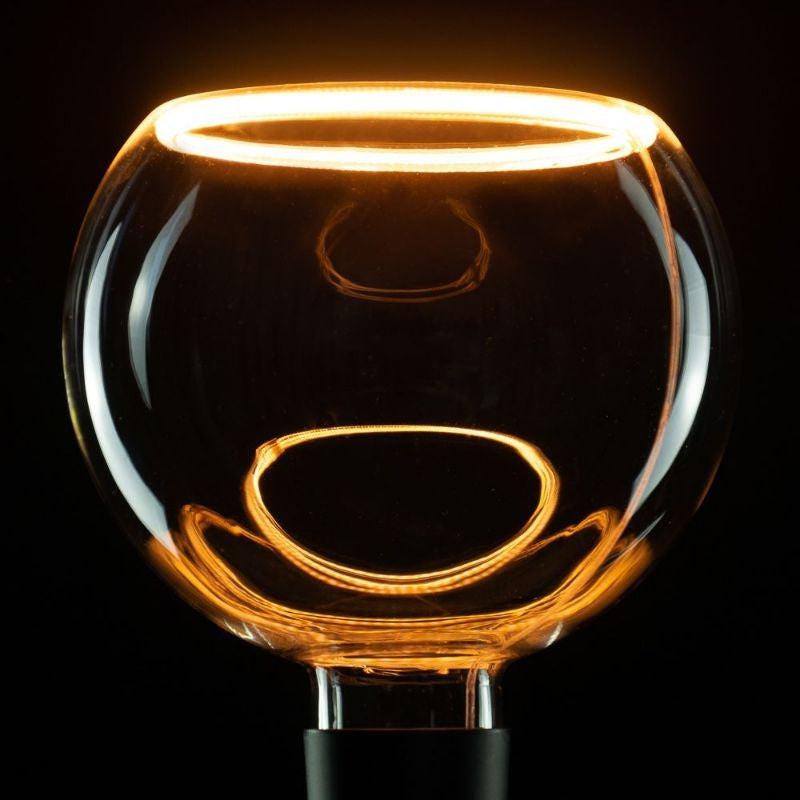 Floating Globe Smokey-Grey Pendant Lamp (Request Info).