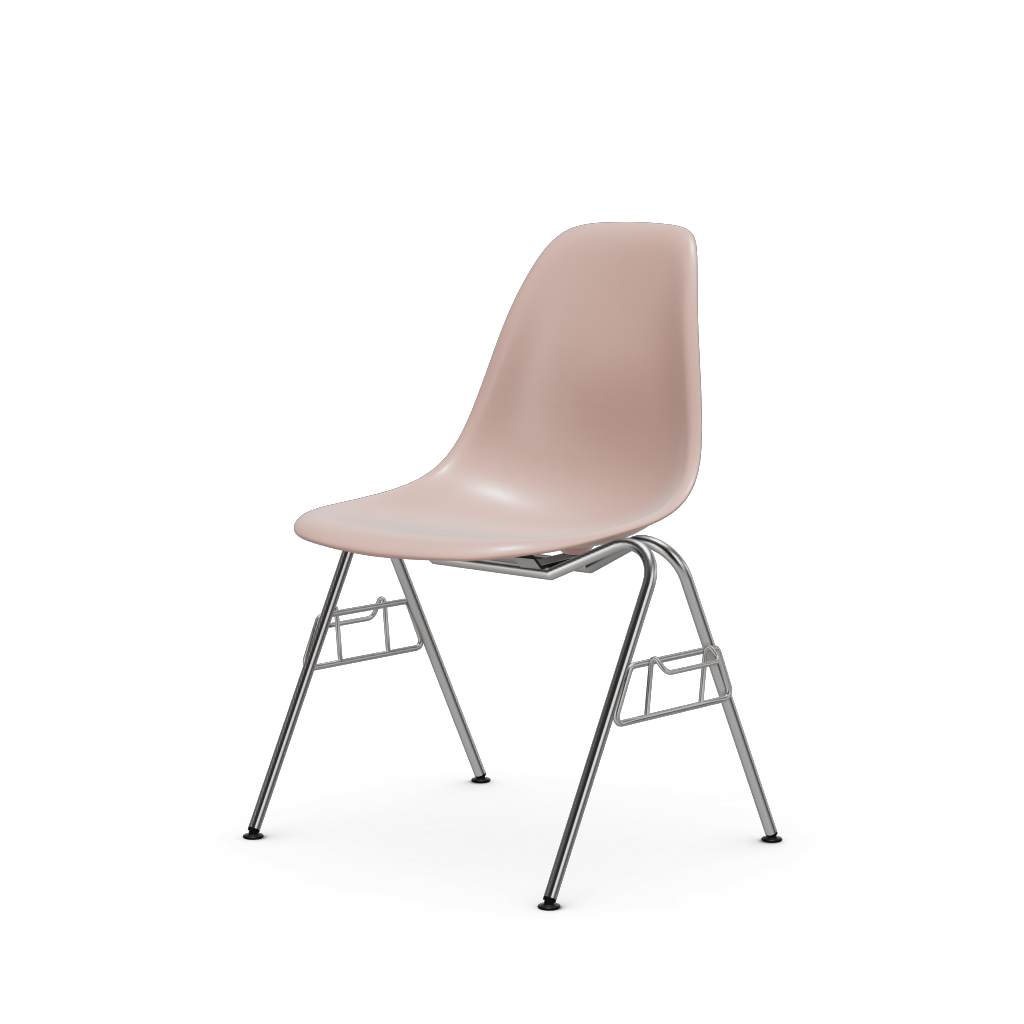 Eames Plastic Side Chair DSS (without upholstery).