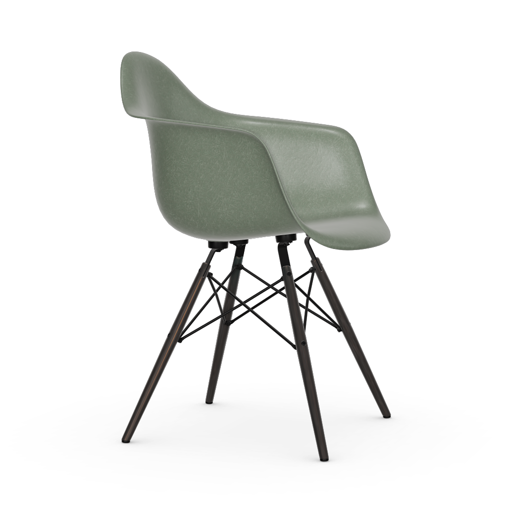 Eames Fiberglass Armchair DAW (without upholstery).