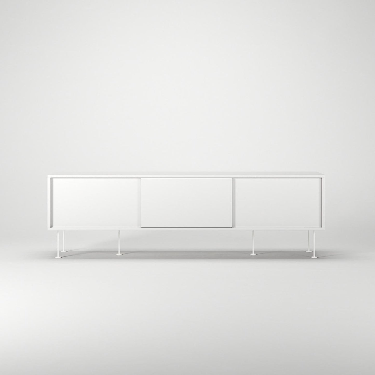 Decotique Vogue TV Bench With Legs 180 White
