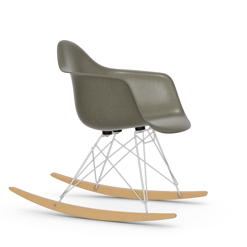 Eames Fiberglass Armchair RAR (without upholstery).