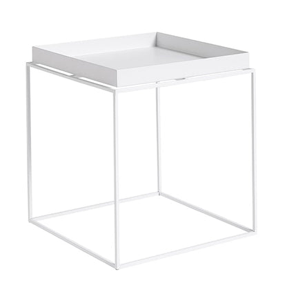 Tray table medium square, white