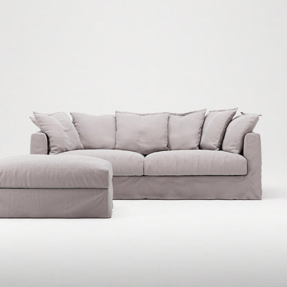 Decotique Le Grand Air Footstool Misty Grey