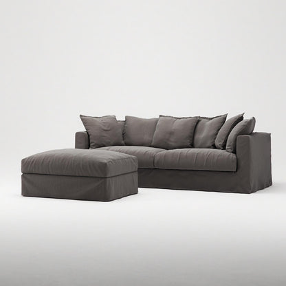 Decotique Le Grand Air Footstool Smoked Granite