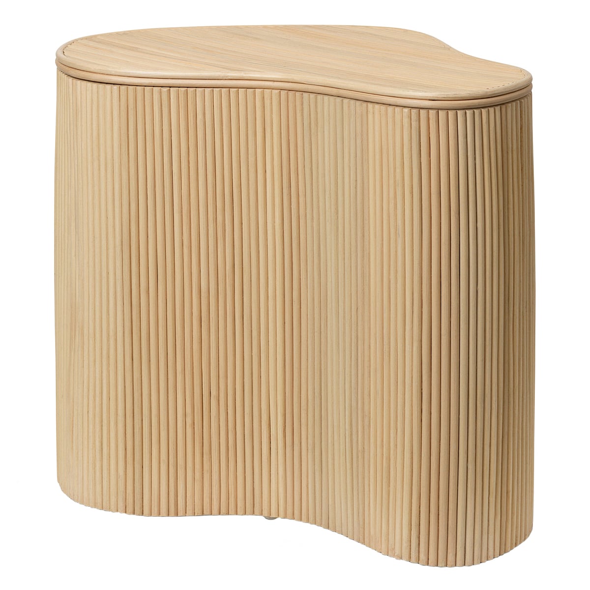 Isola storage table, 50 cm, natural
