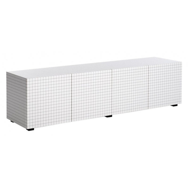 Quaderna Sideboard 756 - Wooden sideboard with doors.