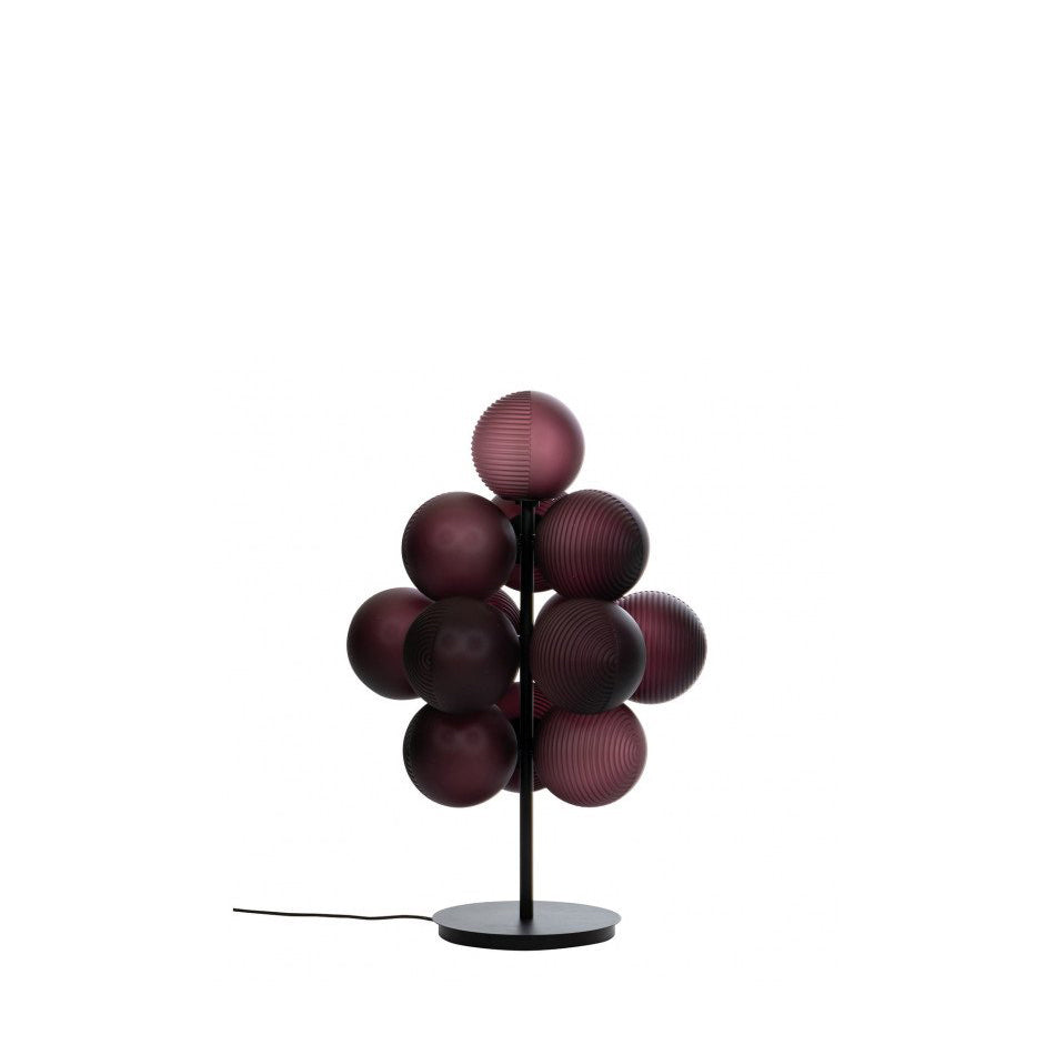 STELLAR GRAPE SMALL - Blown glass floor lamp.