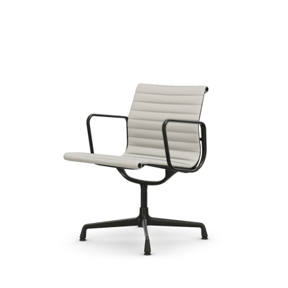 Aluminium Chairs EA 108 swivel – Conference (Cover material - Fabric Leather)