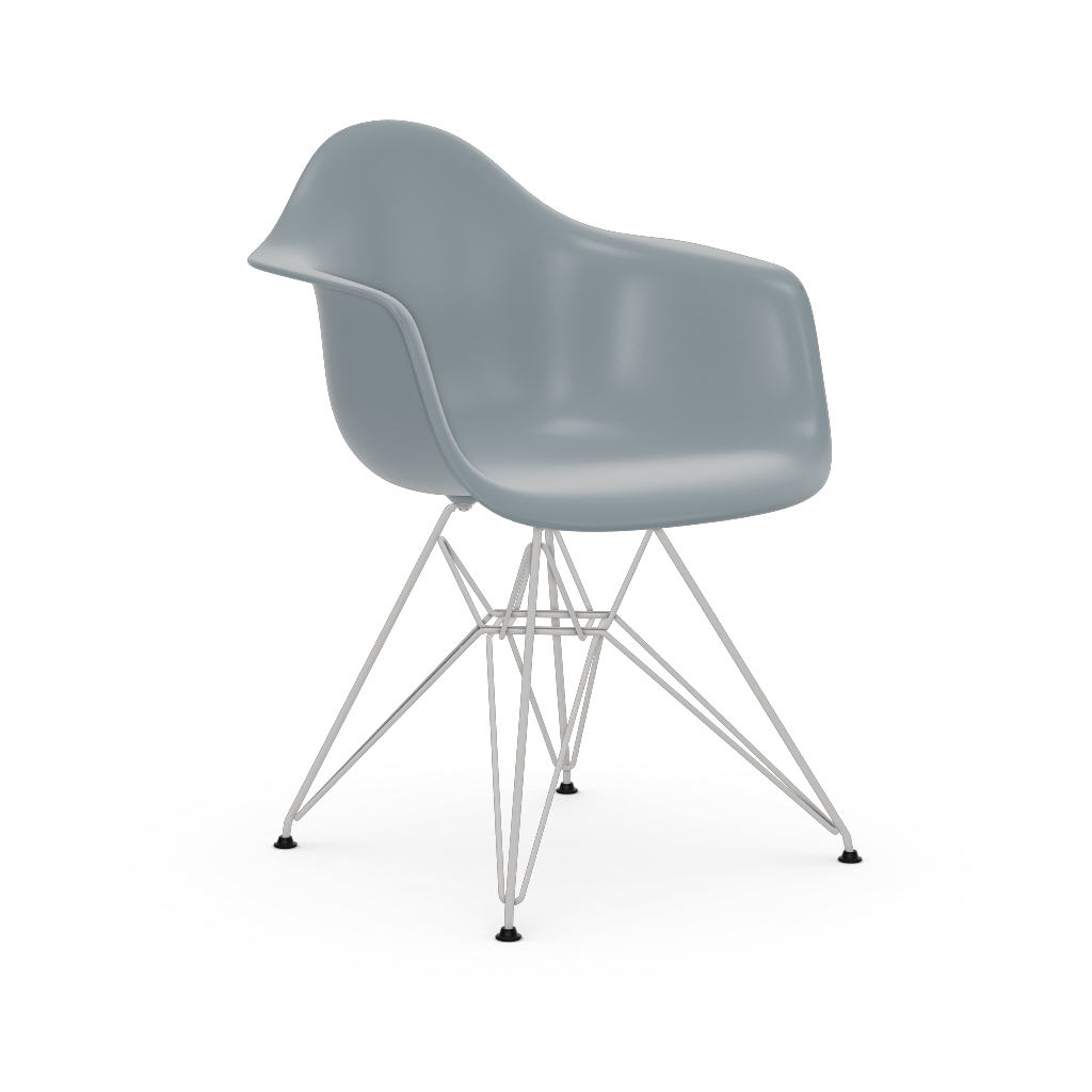 Eames Plastic Armchair DAR (without upholstery).