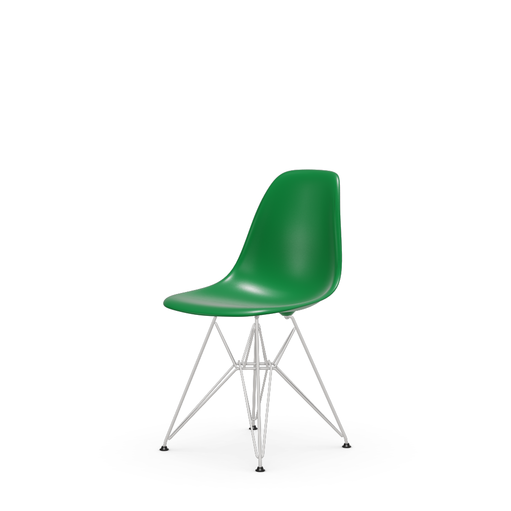 Eames Plastic Side Chair DSR (without upholstery).
