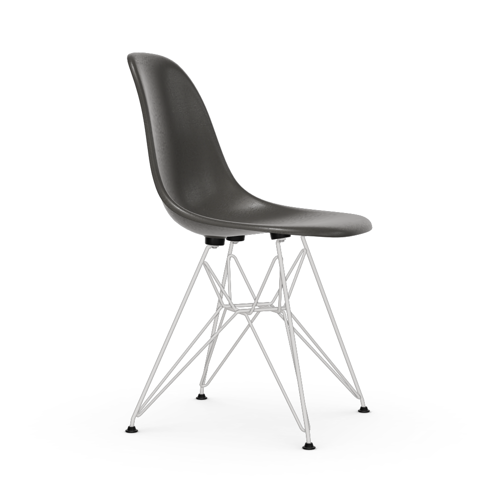 Eames Fiberglass Side Chair DSR (without upholstery).