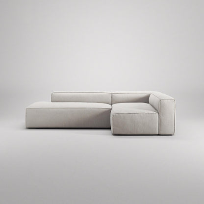 Decotique Grand 3-Seater Lounge Sofa Open End Left Moonwhite