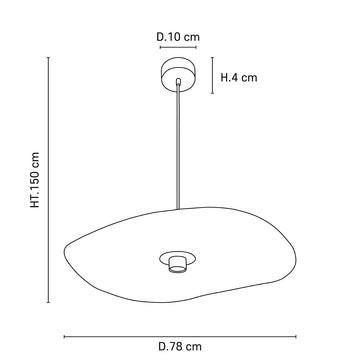 Rivage 1l L - Pendant Lamp.