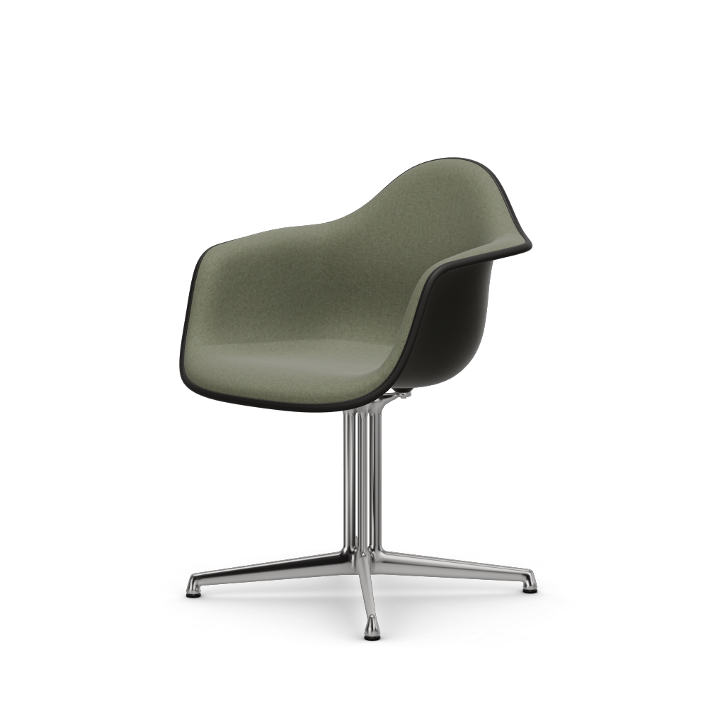 Eames Plastic Armchair DAL (with full upholstery)