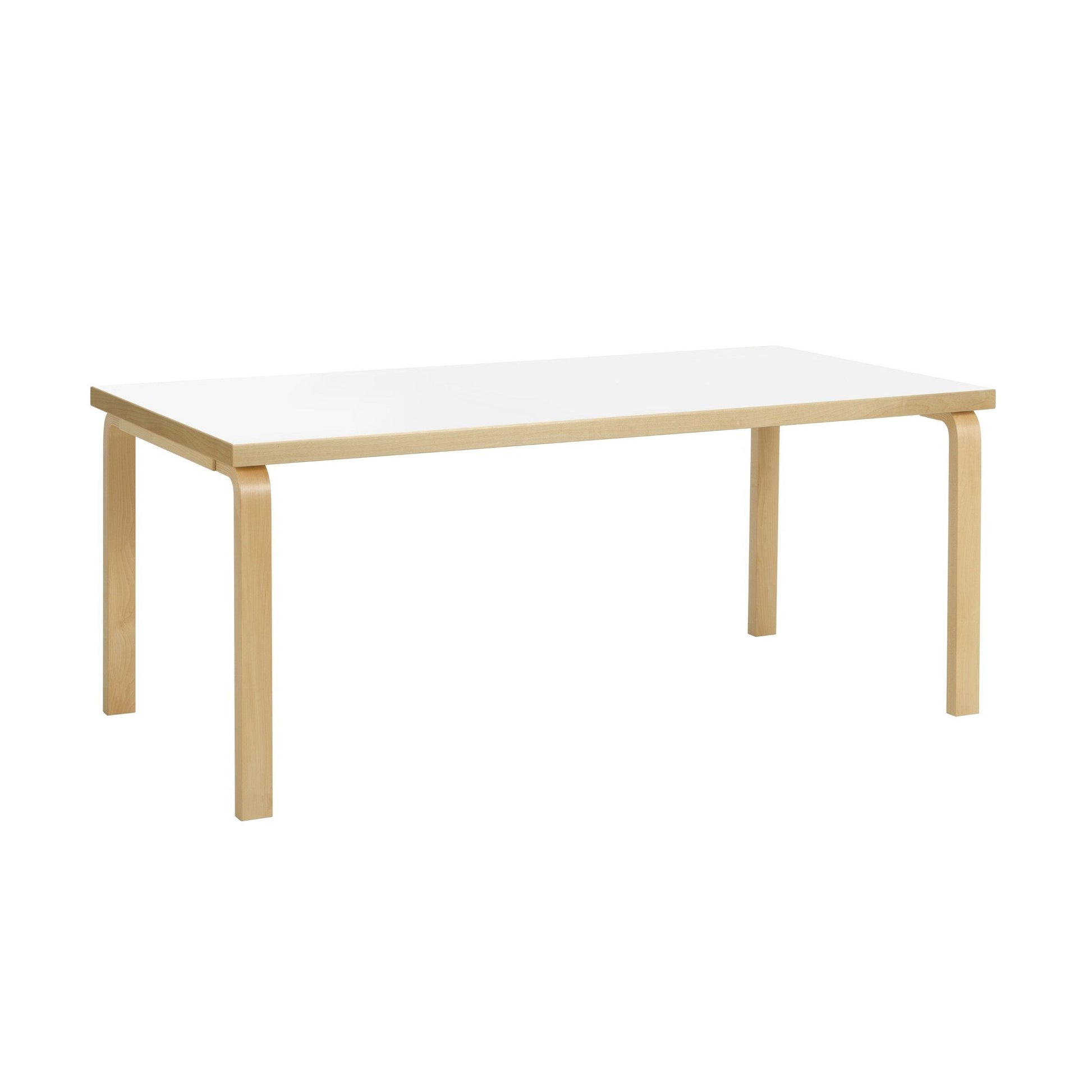 Artek Aalto Table 83 — birch/white laminate