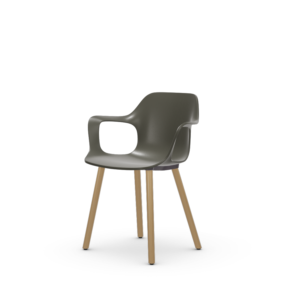 HAL RE Armchair Wood (without seat upholstery).