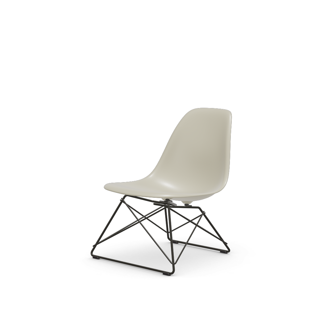Eames Plastic Side Chair LSR (without upholstery).
