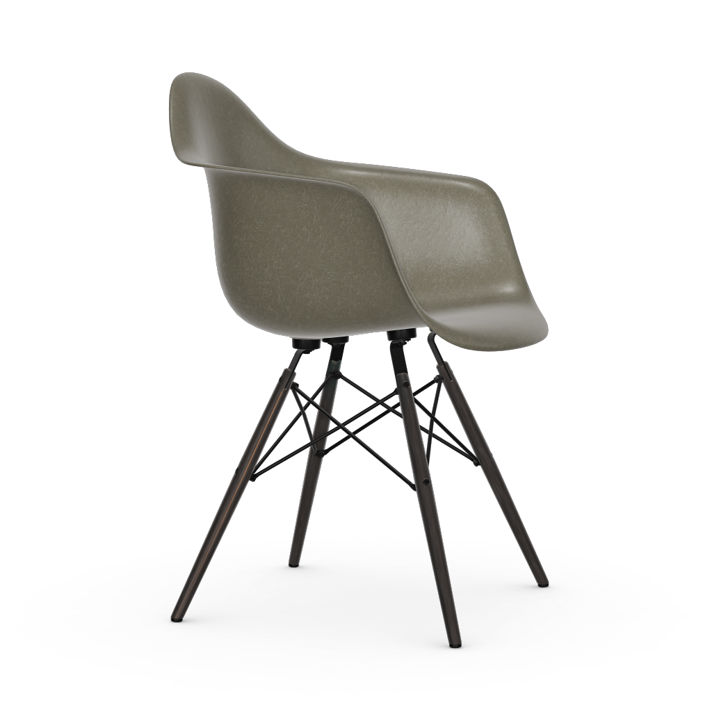 Eames Fiberglass Armchair DAW (without upholstery).