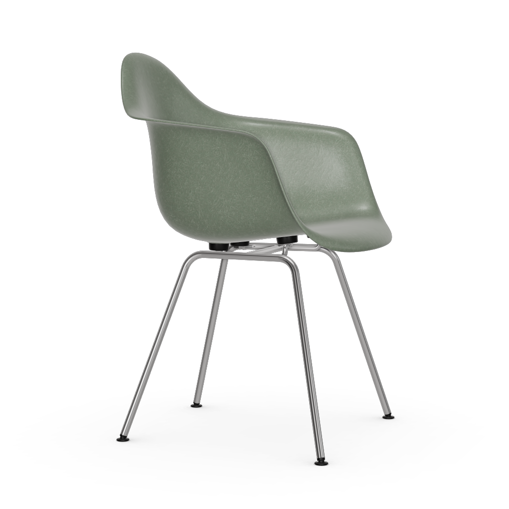 Eames Fiberglass Armchair DAX (without upholstery).