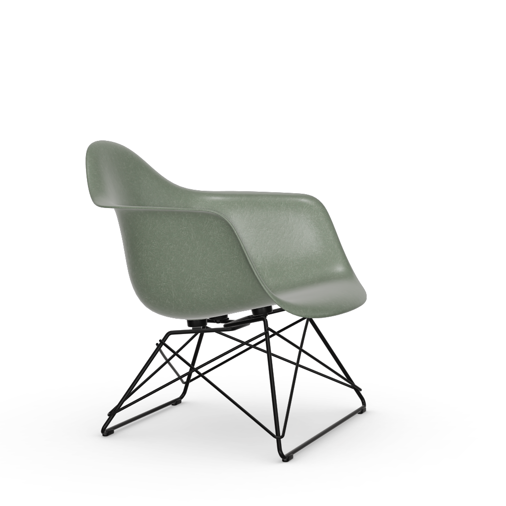 Eames Fiberglass Armchair LAR (without upholstery).
