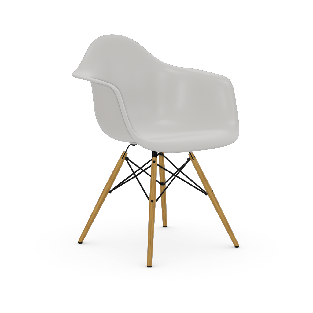 Eames Plastic Armchair DAW (without upholstery).