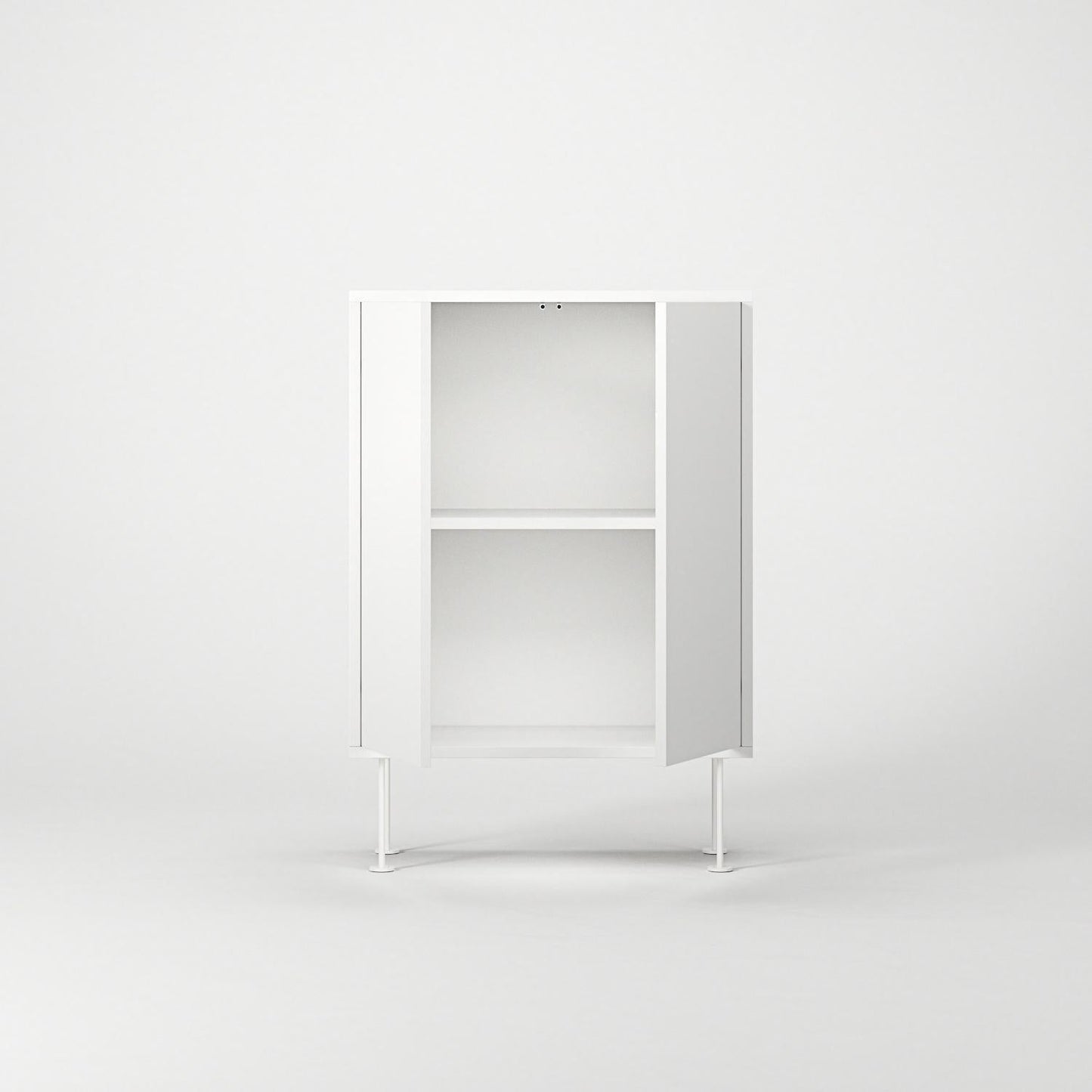 Decotique Vogue Cabinet 64 White/White