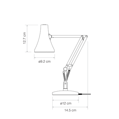 90 Mini Mini Desk Lamp (Request Info).