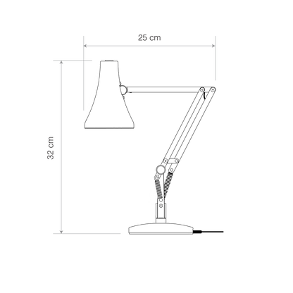 90 Mini Mini Desk Lamp (Request Info).
