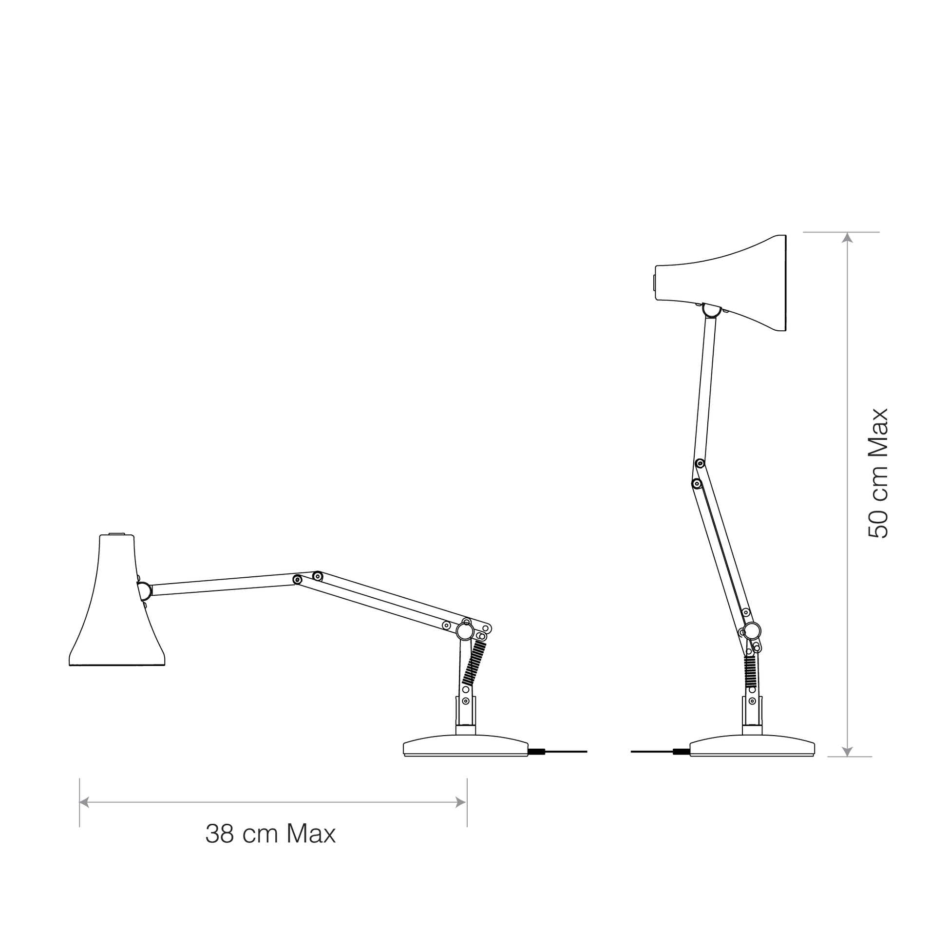 90 Mini Mini Desk Lamp (Request Info).