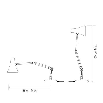 90 Mini Mini Desk Lamp (Request Info).