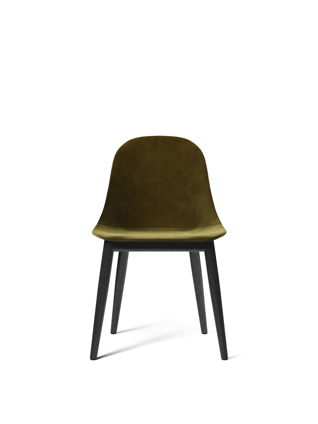 Harbour Side Dining Chair, Wooden Base, Upholstered by Audo Copenhagen
